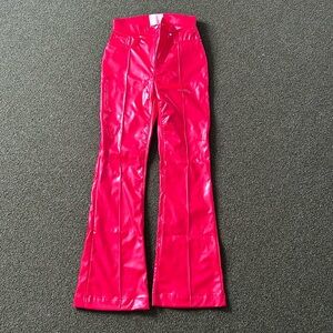 REVICE red leather star butt pants